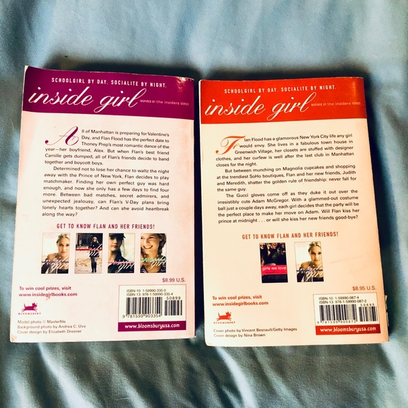 INSIDE GIRL NOVEL SET BY J. MINTER - Picture 2 of 7